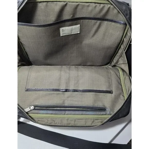 JACK SPADE FILE Laptop Bag Black Fulton Leather Briefcase MSRP $468 - Picture 15 of 16